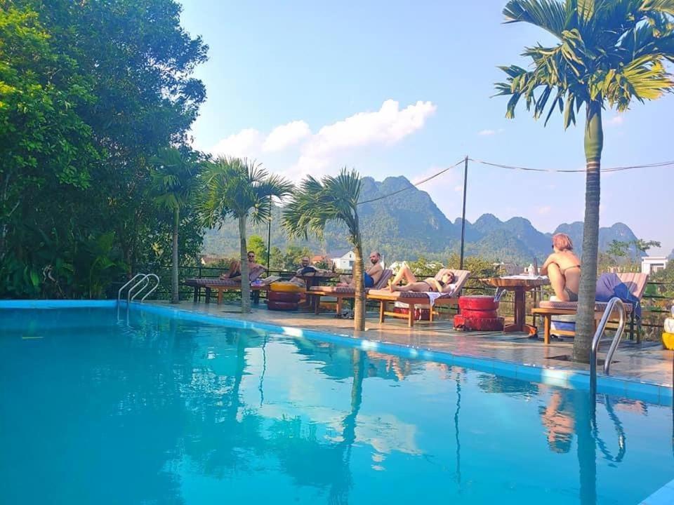 Jungle Boss Homestay Phong Nha Dış mekan fotoğraf